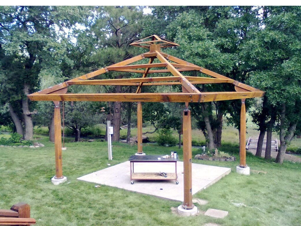 Is Gazebo structure strong enough to hang?