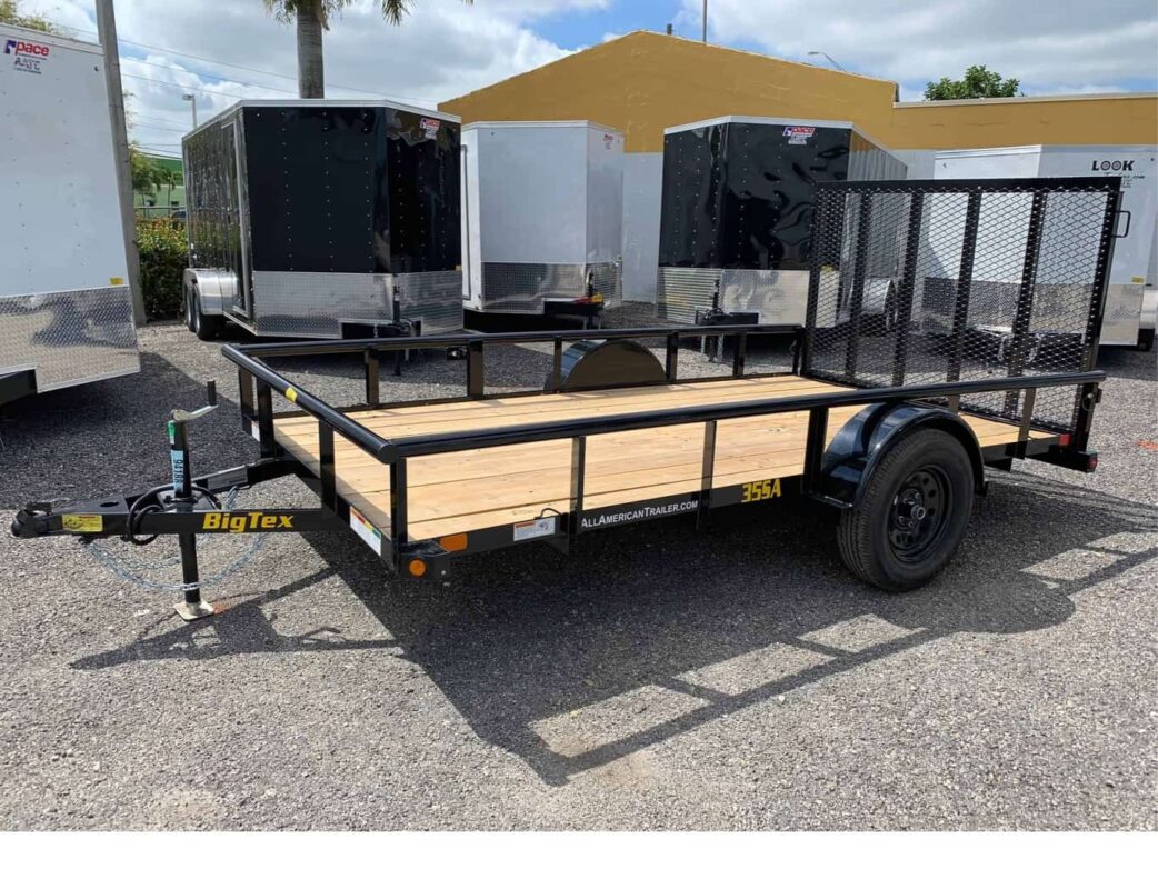 Golf cart and Harlay on single axle trailer is it doable?